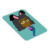 chibi bunnygirl magneet (Rechterzijde)
