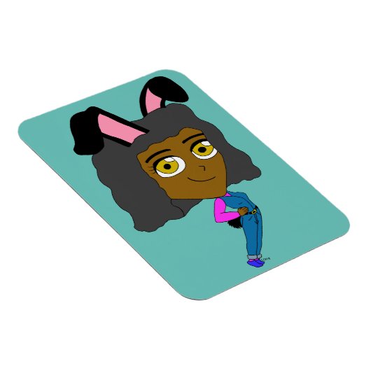 chibi bunnygirl magneet (Rechterzijde)
