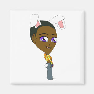 chibi bunnygirl magneet