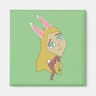 chibi bunnygirl magneet