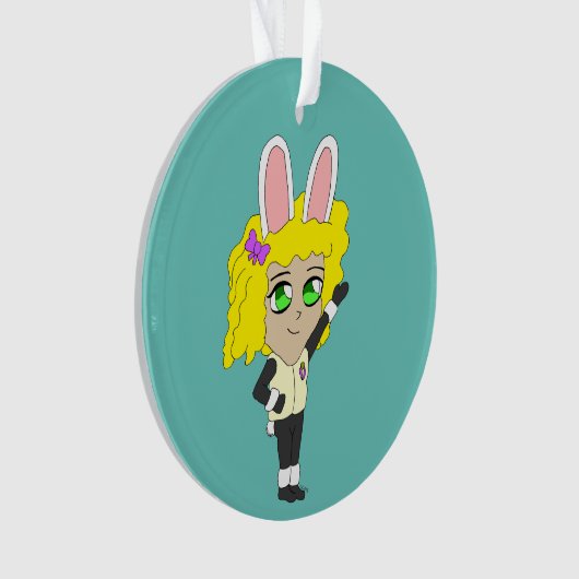 chibi bunnygirl ornament (voorkant)