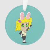 chibi bunnygirl ornament (voorkant)