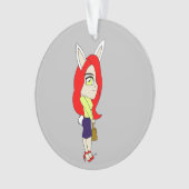 chibi bunnygirl ornament (voorkant)