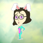 chibi bunnygirl raamsticker (Vel 3)