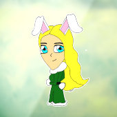 chibi bunnygirl raamsticker (Vel 3)