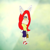 chibi bunnygirl raamsticker (Vel 3)