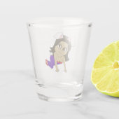 chibi bunnygirl shot glas (Achterkant)