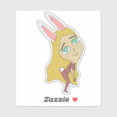 chibi bunnygirl sticker (Vel)