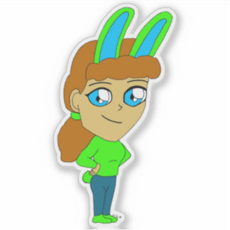 chibi bunnygirl sticker