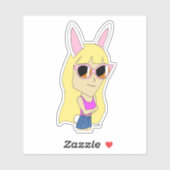 chibi bunnygirl sticker (Vel)