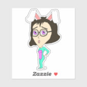 chibi bunnygirl sticker (Vel)