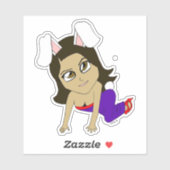 chibi bunnygirl sticker (Vel)