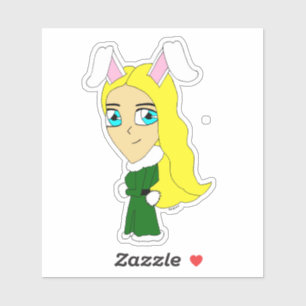 chibi bunnygirl sticker