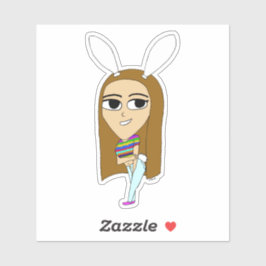 chibi bunnygirl sticker