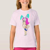 chibi bunnygirl t-shirt (Voorkant)