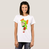 chibi bunnygirl T-shirt (Voorkant volledig)