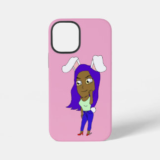 Chibi Bunnymeisje iPhone 12 Mini Hoesje