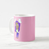 Chibi Bunnymeisje Koffiemok (Voorkant links)