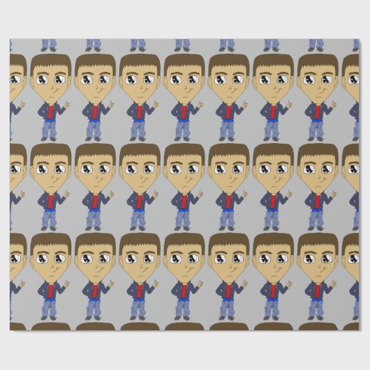 chibi cadeaupapier (Vlak)