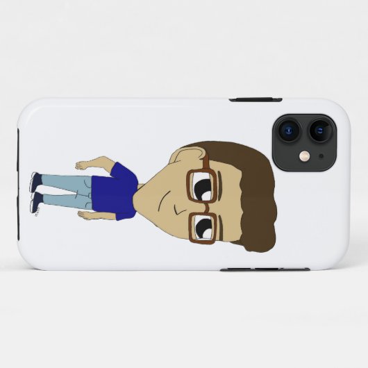 chibi Case-Mate iPhone case (Achterkant (horizontaal))