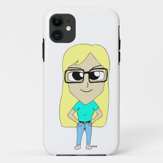 chibi Case-Mate iPhone case (Achterkant)