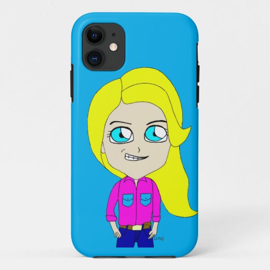 chibi Case-Mate iPhone case (Achterkant)