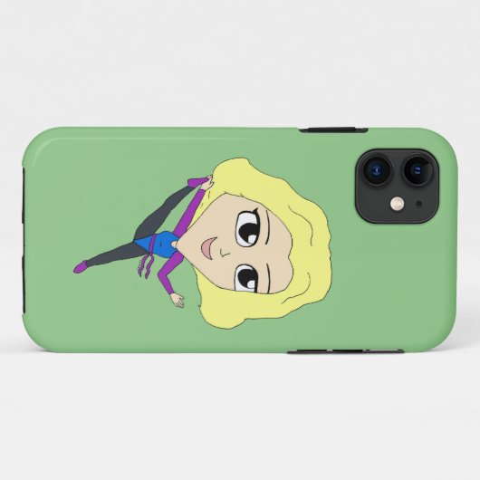chibi Case-Mate iPhone case (Achterkant (horizontaal))