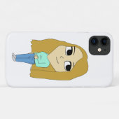 chibi Case-Mate iPhone case (Achterkant (horizontaal))
