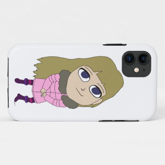 chibi Case-Mate iPhone case (Achterkant (horizontaal))