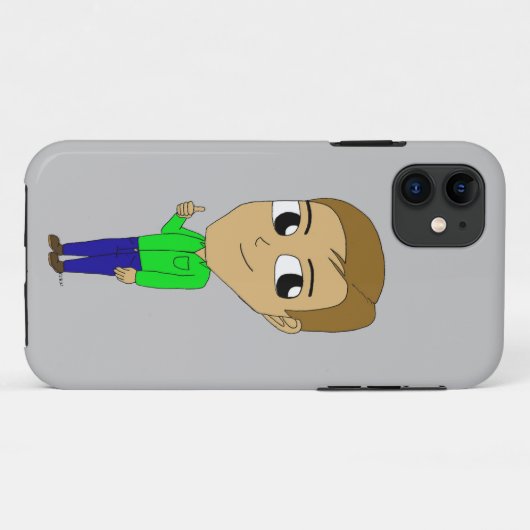 chibi Case-Mate iPhone case (Achterkant (horizontaal))