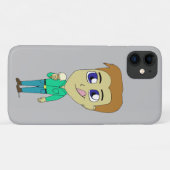 chibi Case-Mate iPhone case (Achterkant (horizontaal))