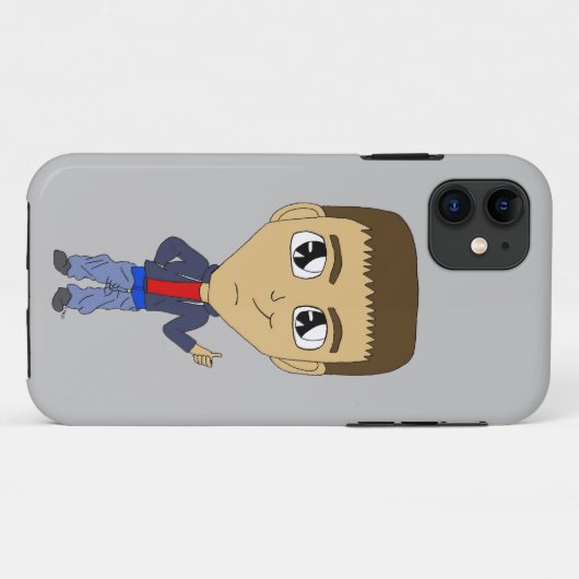 chibi Case-Mate iPhone case (Achterkant (horizontaal))