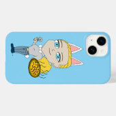 chibi Case-Mate iPhone case (Achterkant (horizontaal))