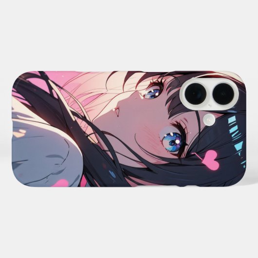 Chibi Cat Girl Case-Mate iPhone Case (Achterkant (horizontaal))