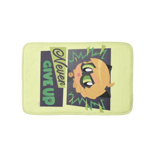 Chibi Cat Noir geeft nooit op Badmat (Voorkant)