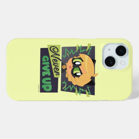Chibi Cat Noir geeft nooit op Case-Mate iPhone Case (Achterkant (horizontaal))