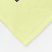 Chibi Cat Noir geeft nooit op Fleece Deken (Hoek)