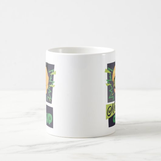 Chibi Cat Noir geeft nooit op Koffiemok (Center)