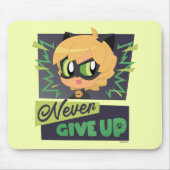 Chibi Cat Noir geeft nooit op Muismat (Voorkant)