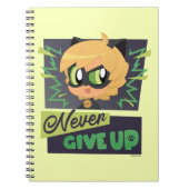 Chibi Cat Noir geeft nooit op Notitieboek (Voorkant)