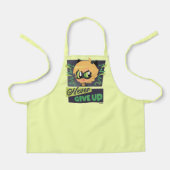 Chibi Cat Noir geeft nooit op Schort (Voorkant)