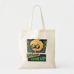 Chibi Cat Noir geeft nooit op Tote Bag
