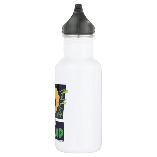 Chibi Cat Noir geeft nooit op Waterfles (Rechts)