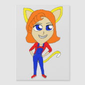 chibi catgirl (Voorkant)