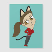 chibi catgirl (Voorkant)