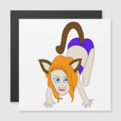 chibi catgirl (Voorkant / Achterkant)