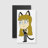 chibi catgirl (Voorkant / Achterkant)