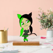 chibi catgirl acryl bord (Huwelijk)