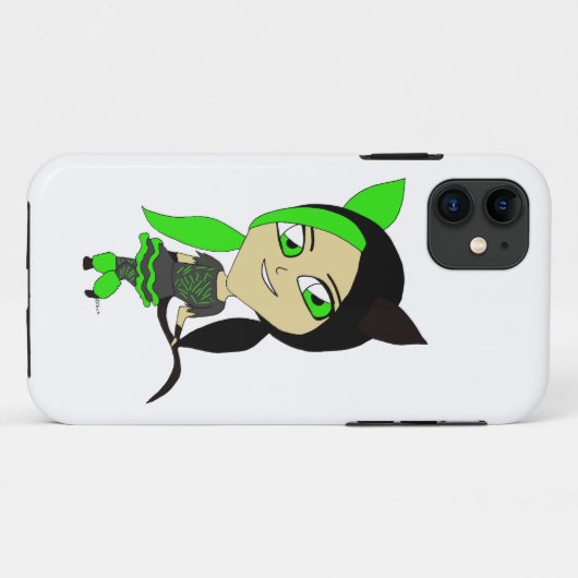 chibi catgirl Case-Mate iPhone case (Achterkant (horizontaal))