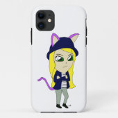 chibi catgirl Case-Mate iPhone case (Achterkant)